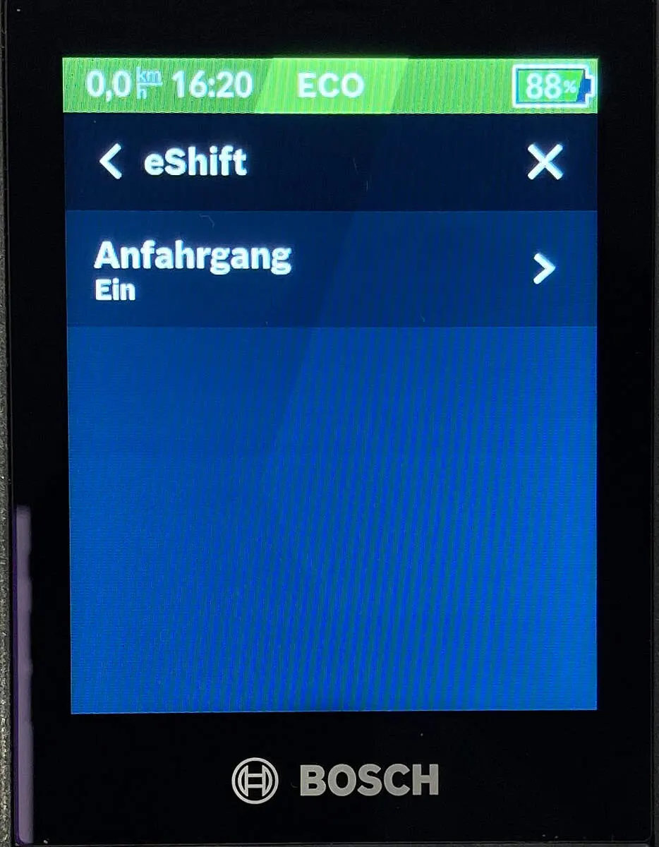 Nyon 2. Generation: eShift mit Anfahrgang Ein