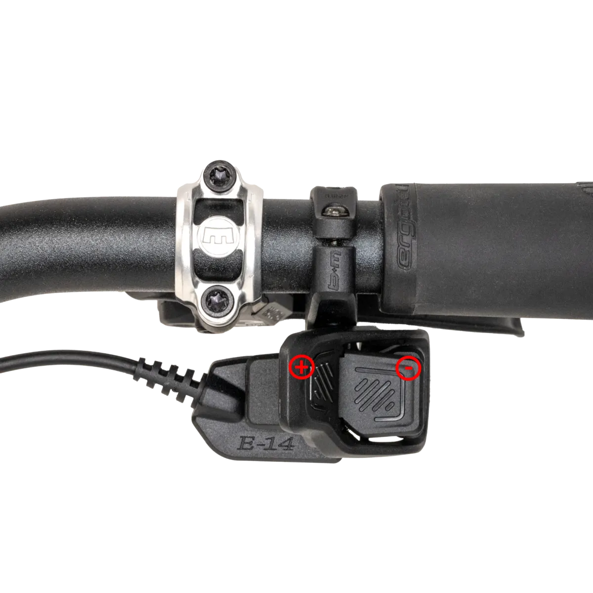 Az E-14 Trigger „+” és „−” karja