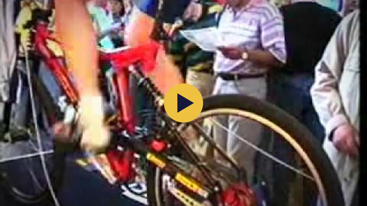Videó: a SPEEDHUB bemutatója az 1997-es Eurobike-on